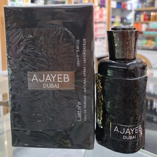 عطر ادکلن عجایب دبی مشکی لطافه اورجینال | Ajayeb dubai Lattafa Perfume